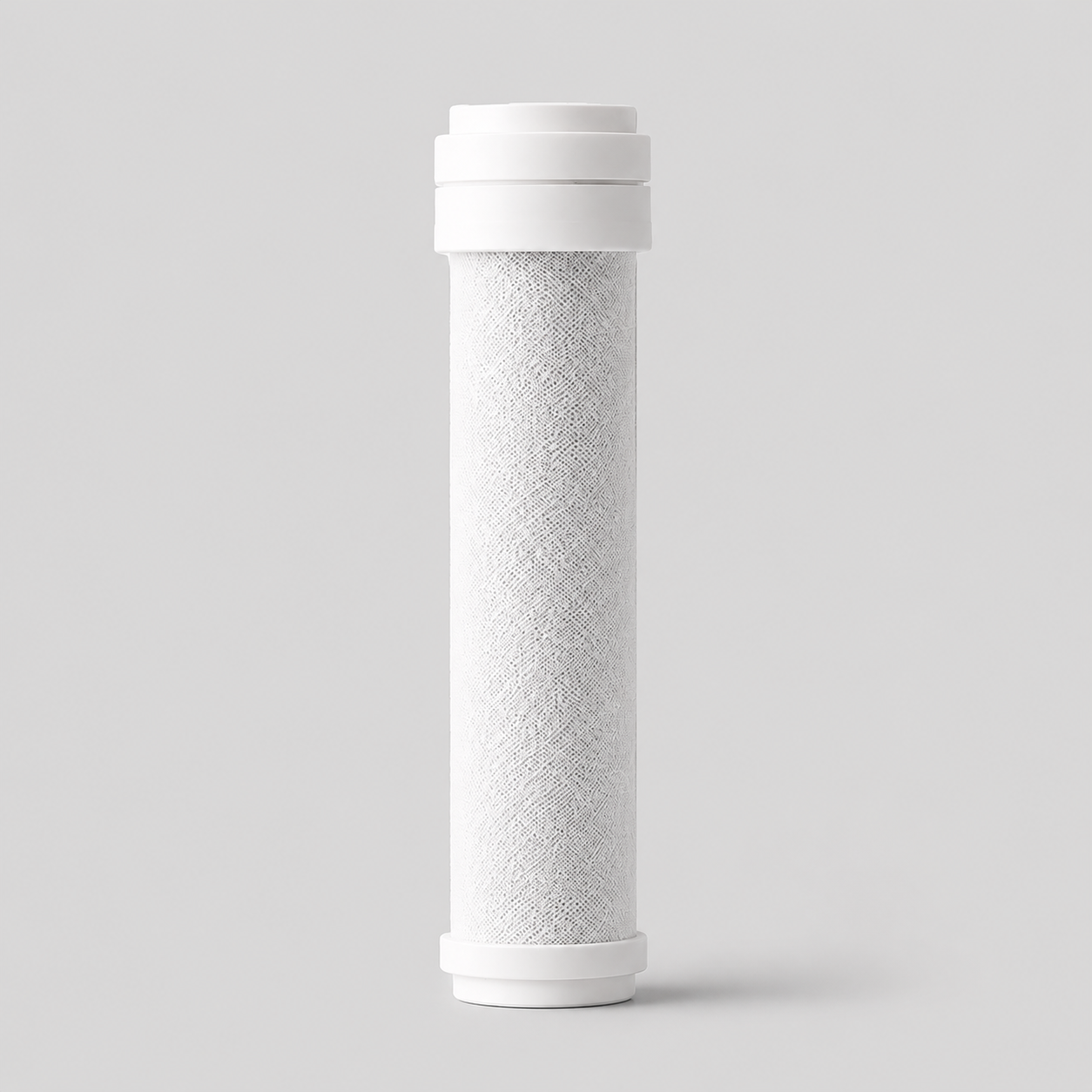 Dwello replacement shower filter cartridge designed to reduce chlorine, sediment, and other common water contaminants for cleaner shower water and continued filtration performance.